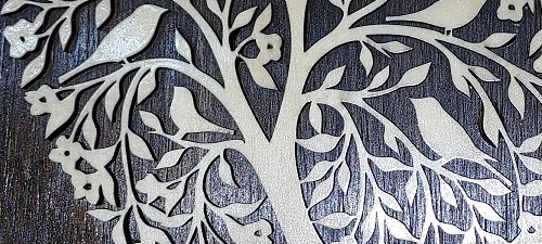 Tree of life - laser cut from 3mm birch.